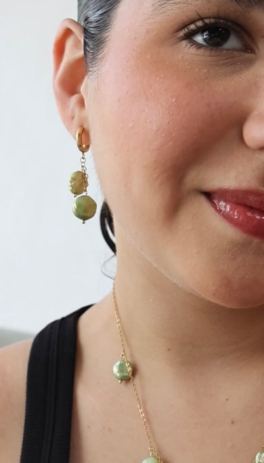 Aretes “ESMERALDA” new in