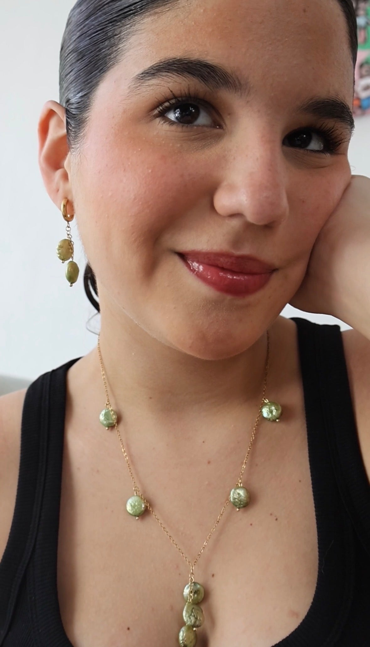 Aretes “ESMERALDA” new in