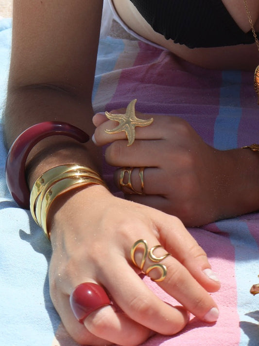 Anillo “PALMA” Marina collection