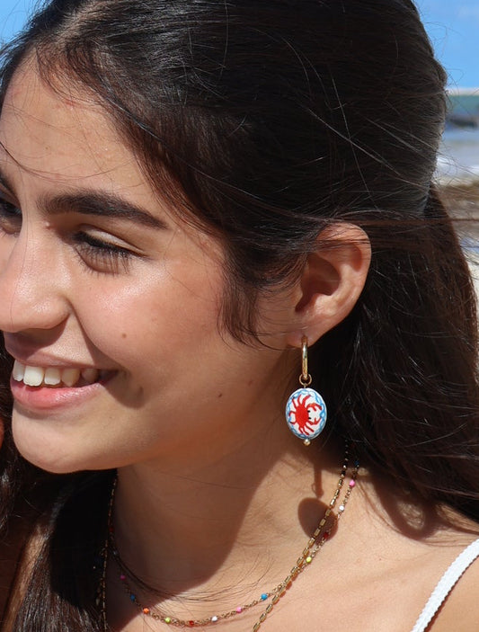Aretes “CANGREJO” marea