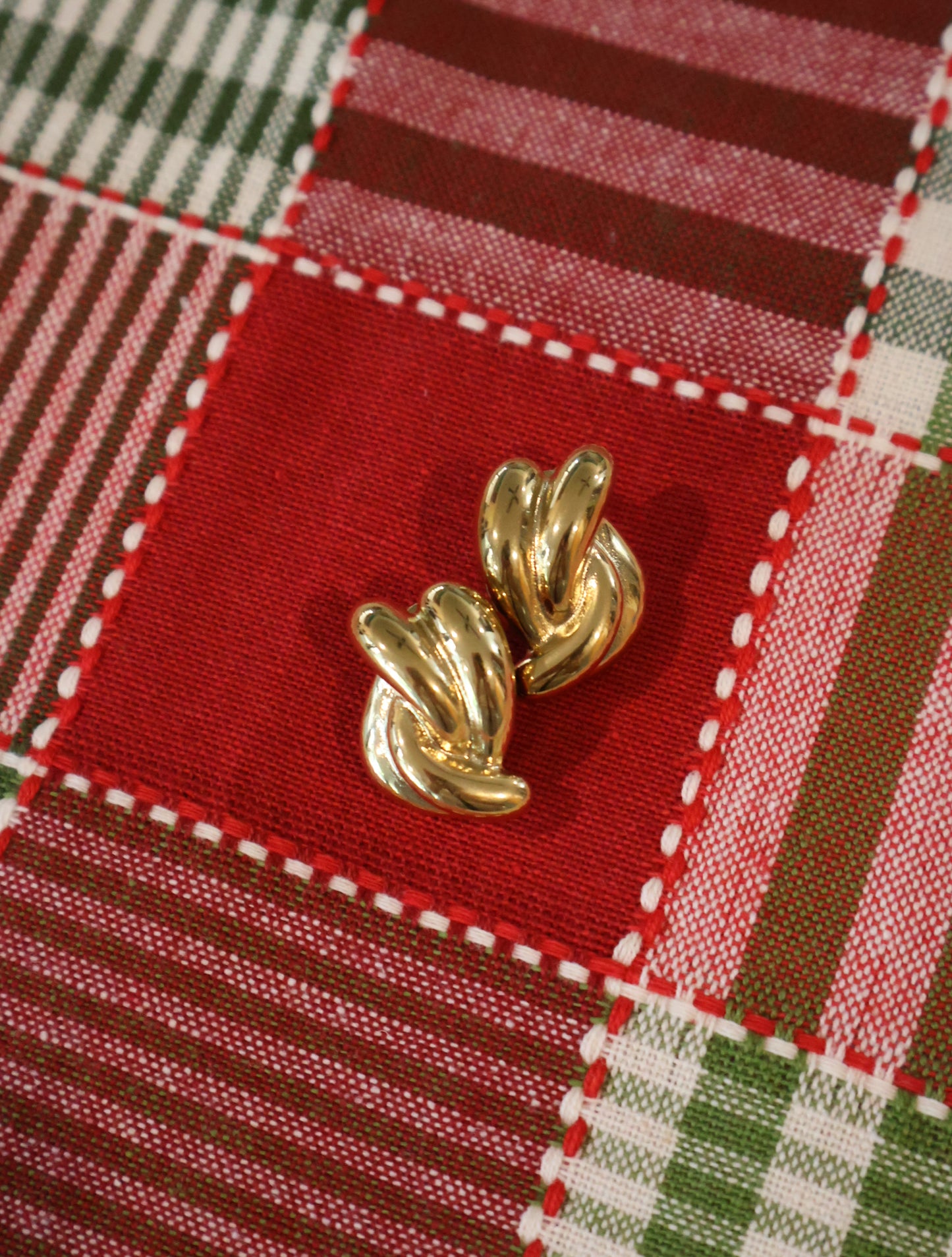 Aretes “PRETZEL” Christmas edition