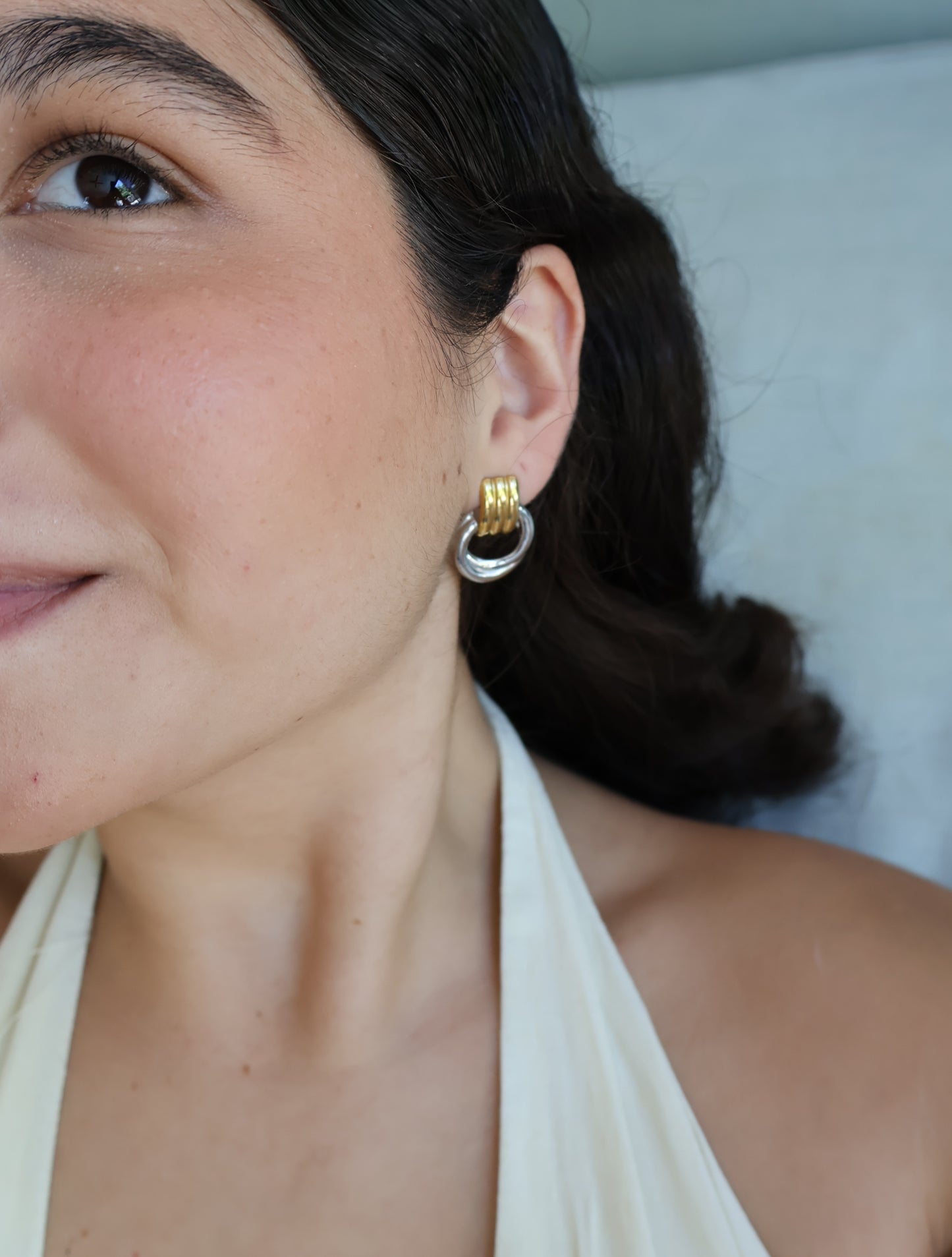 Aretes “CHAMI BICOLOR”