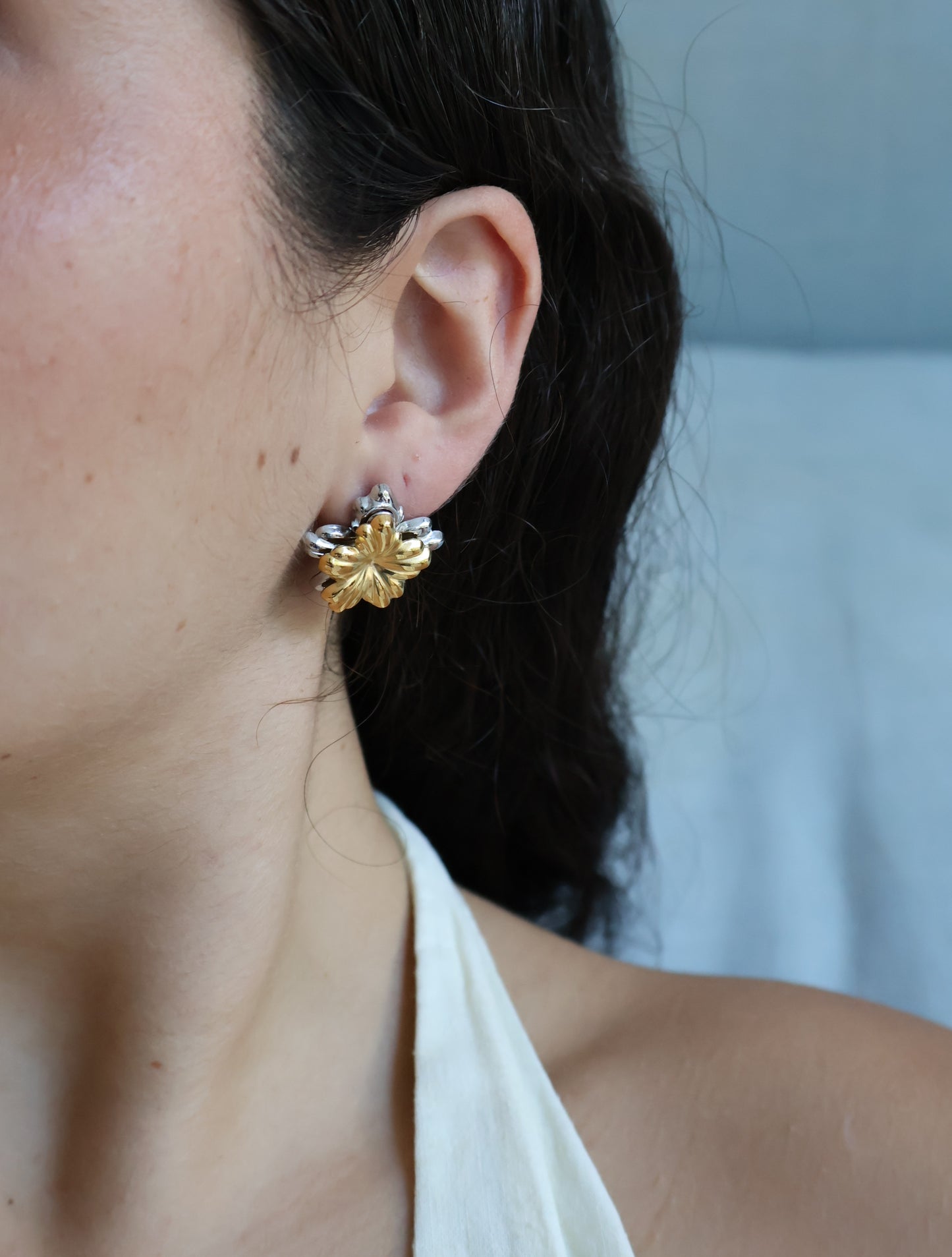 Aretes “GIOVANNA BICOLOR”