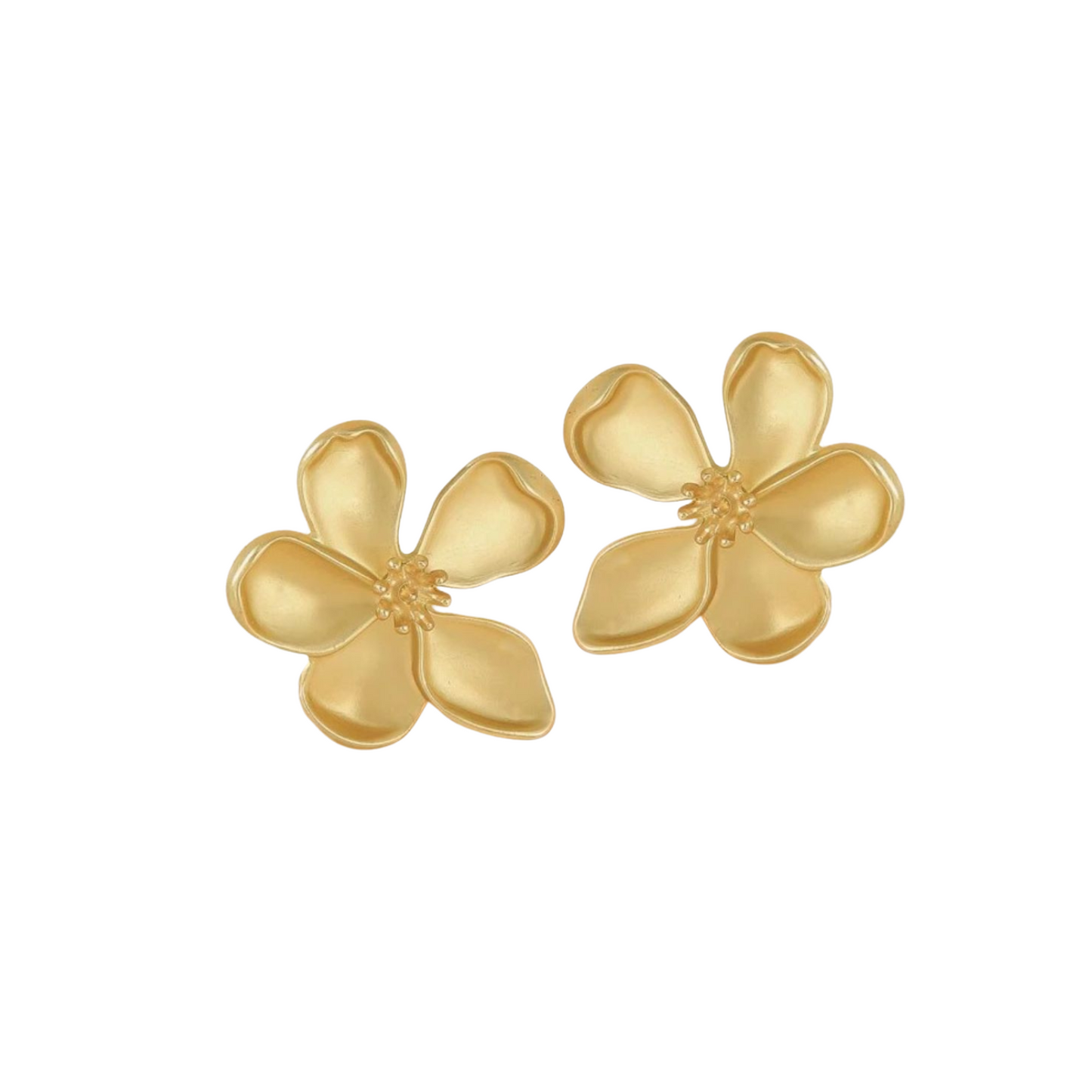 Aretes "FLOR DORADA"